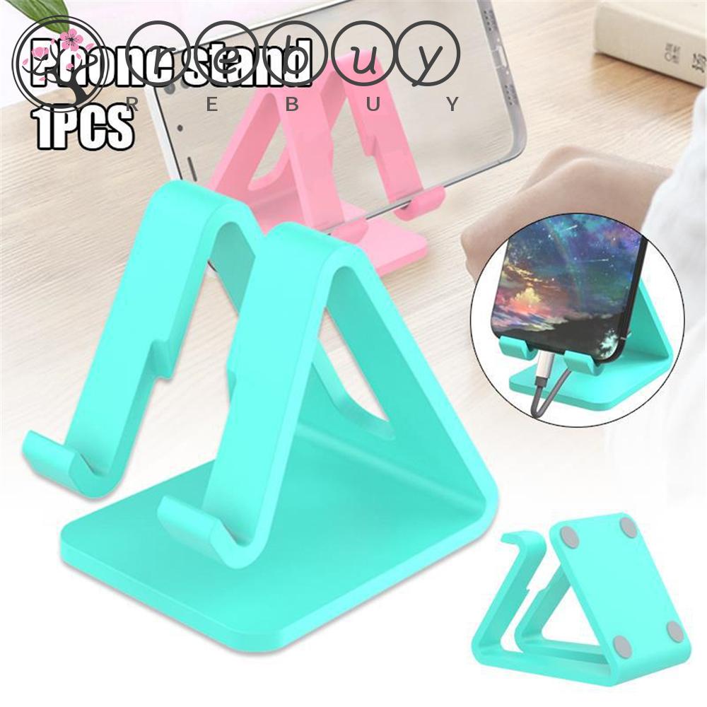 Rebuy Phone Holder Universal Plastik Silicone Pad Tablet Dudukan Meja Handphone