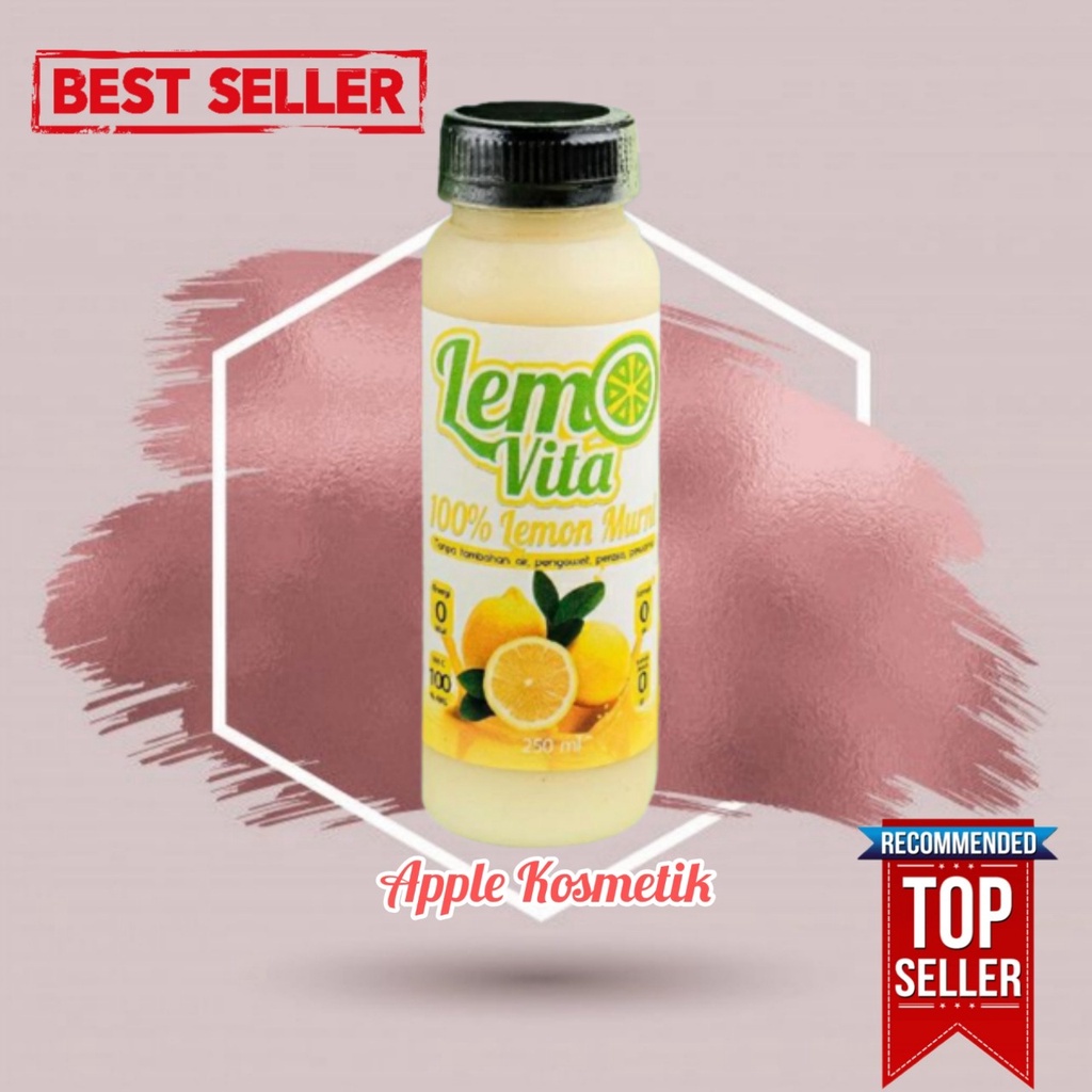 LEMOVITA Fresh Sari Lemon 250ml Bpom - APPLE KOSMETIK