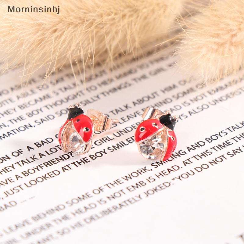 Mornin Super color-Melestarikan Anting mini Lucu Sederhana Liar Anting Anting Wanita id