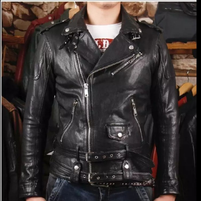jaket kulit pria asli jaket kulit domba garut jaket kulit ramones 100% original/jaket kulit asli dom