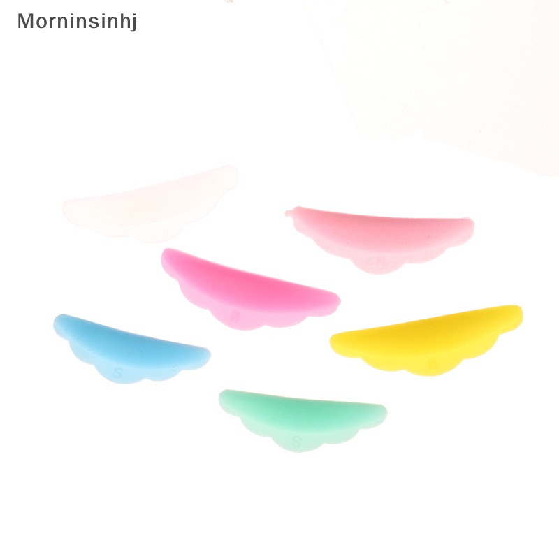 Mornin 5pasang Lash Lift Lifg Curlers Curl Silicone Shields Pads Multicolor Reusable id