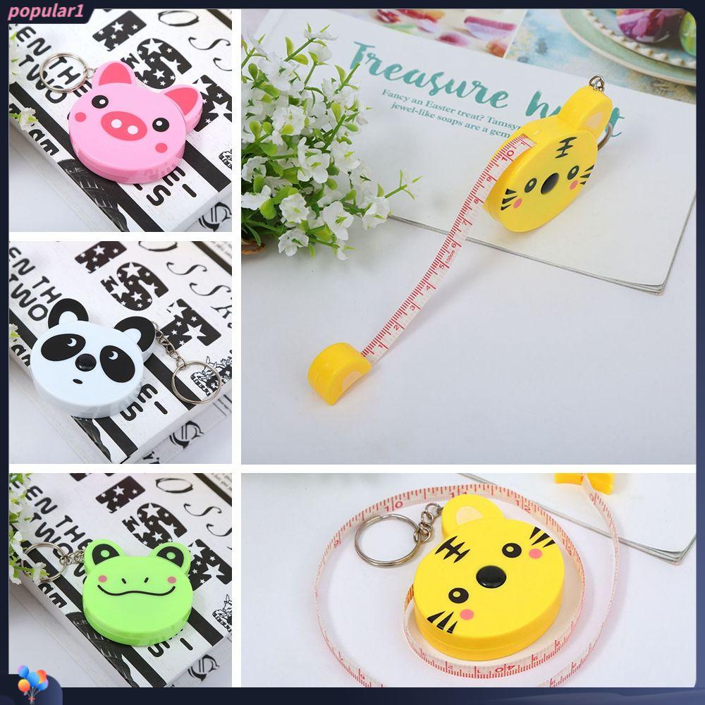 POPULAR Populer 1m Tape Measures Bentuk Kartun Alat Ukur Baju Pengukur