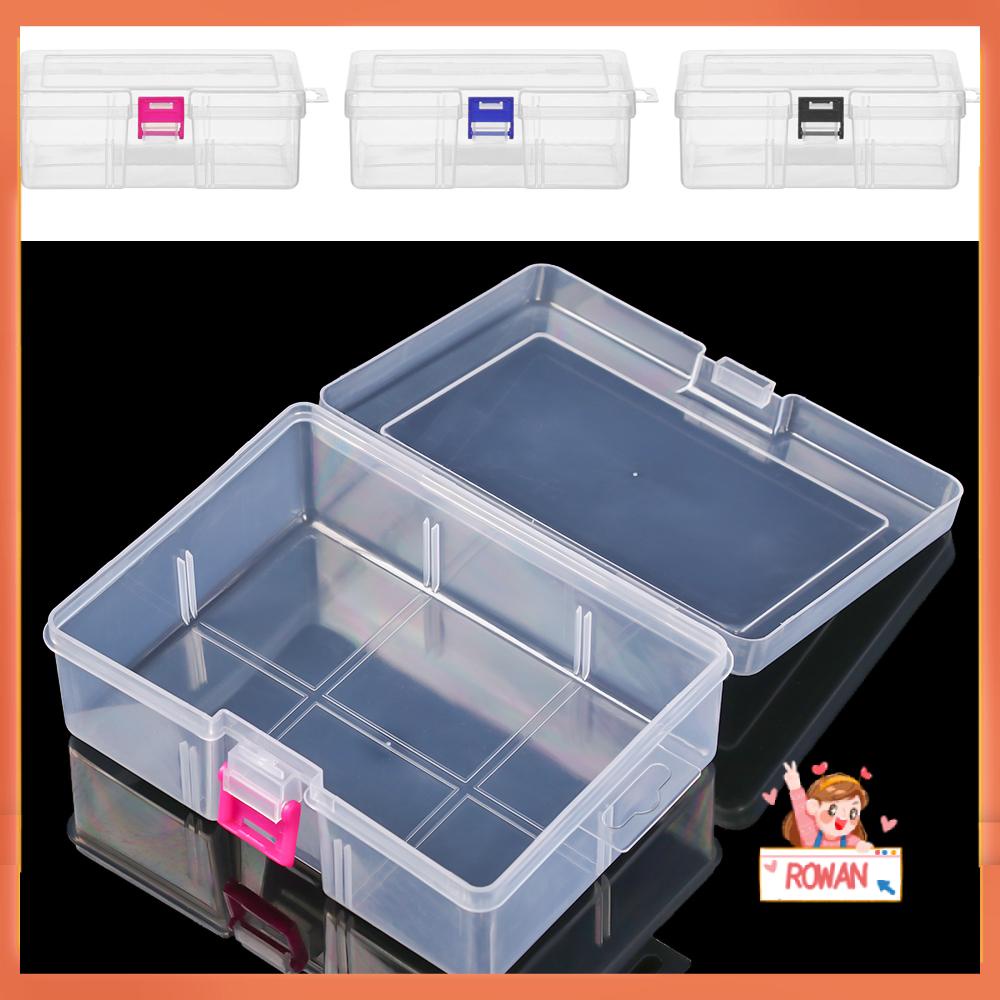 R-FLOWER Display Perhiasan High Quality Komponen Tools Case Kotak Wadah Plastik Transparan