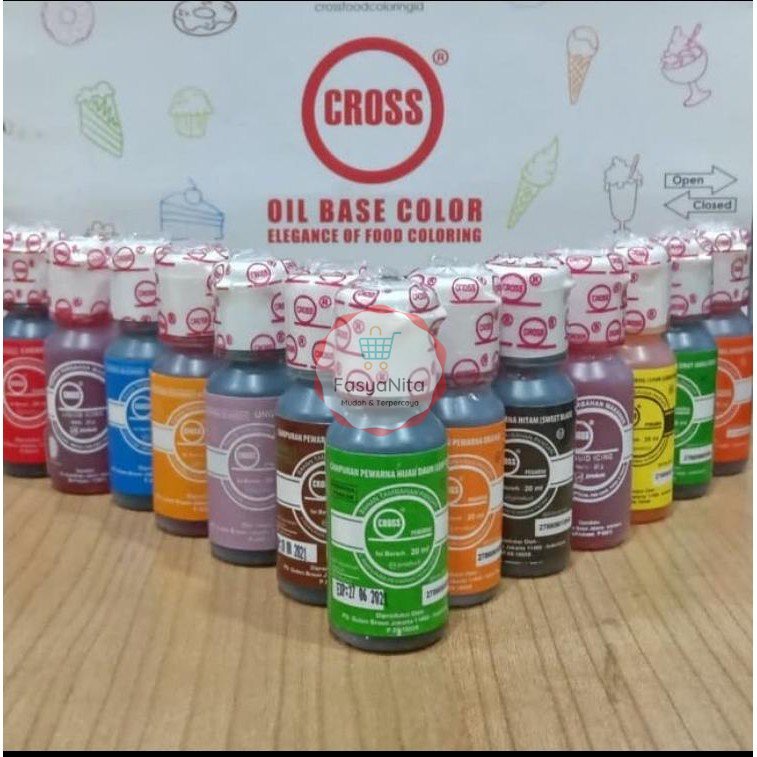 

Pewarna Makanan Diva Cross - Pewarna Diva Cross 20ml