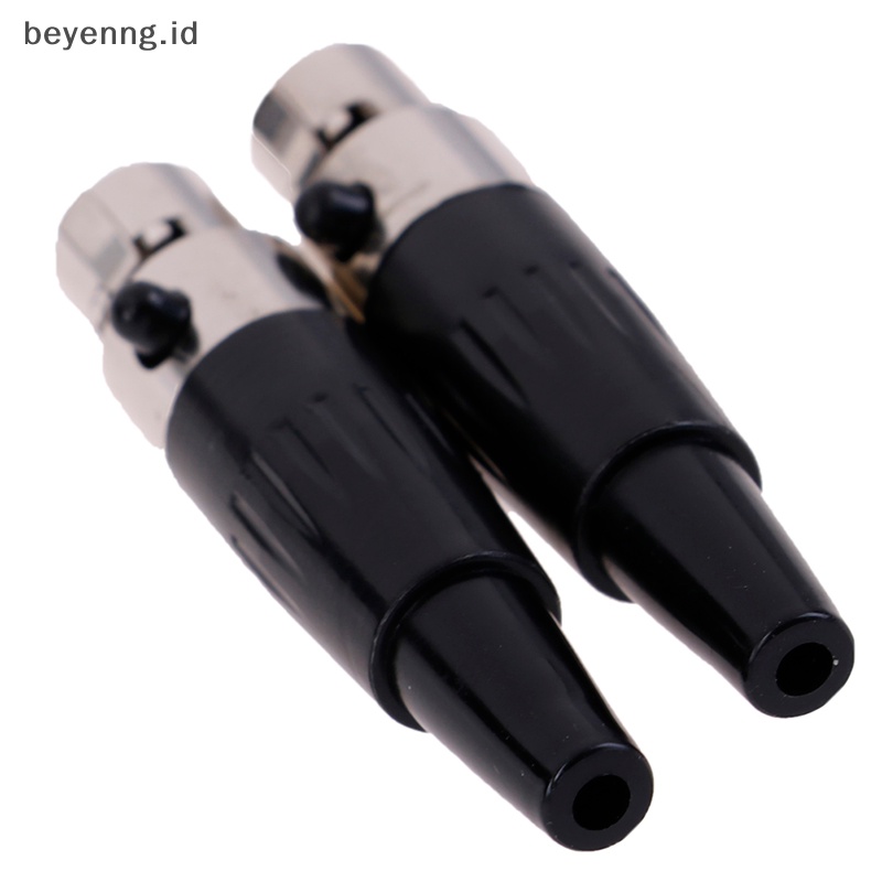 Beyen 1Pc Konektor Mikrofon Audio XLR Mini 34pin Female Plug XLR Kecil Untuk MIC  Id