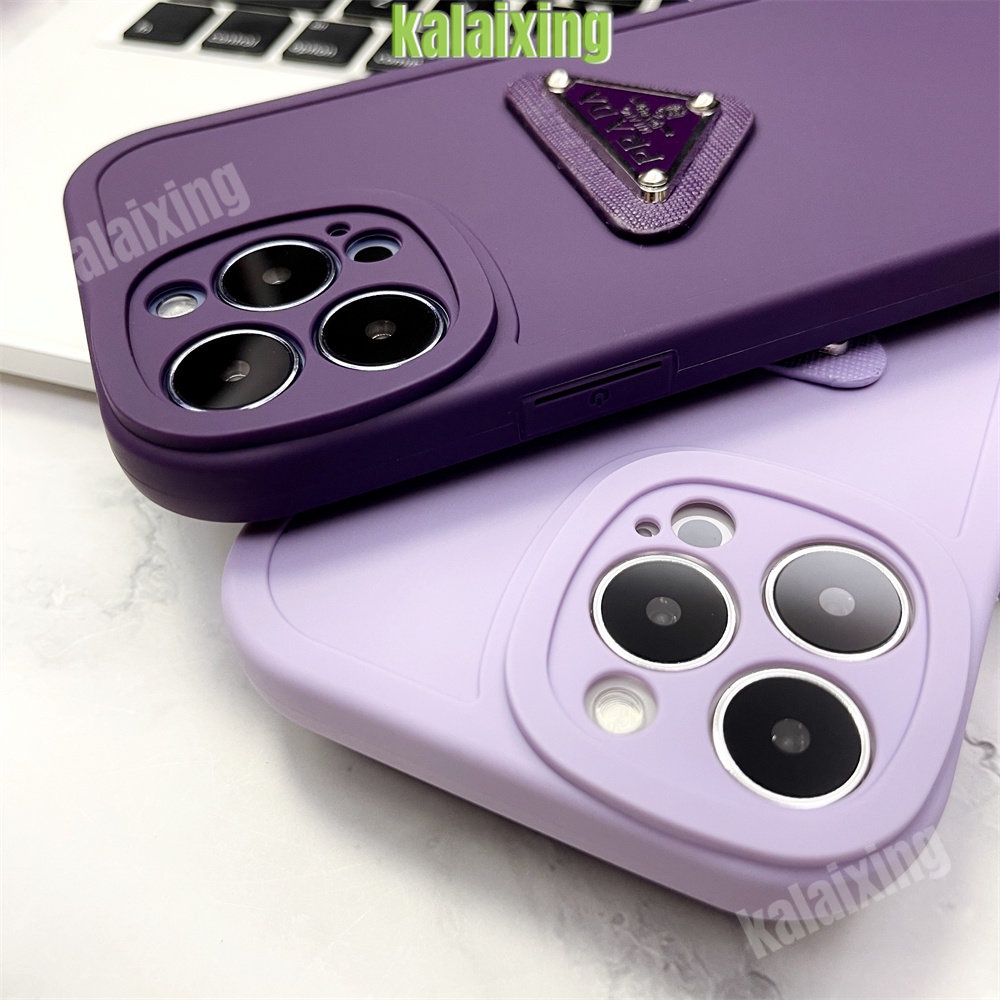 Casing Silikon Desain Kamera Lucu Untuk iPhone 14 Pro Max 13Pro 12 Pro Max 11x Xs Max XR 7Plus 8Plus 3D Prada Case Soft Back Cover