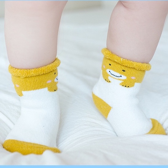 Baby Kingdom Socks Kaos Kaki Bayi Motif Lucu 0 - 12 Bulan 1 Packs isi 3 Pasang