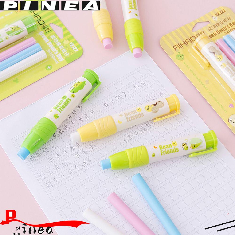 PINEAPPLE Pineapple Rubber Eraser Novelty Kantor Sekolah Alat Tulis Berbentuk Pulpen Koreksi Alat