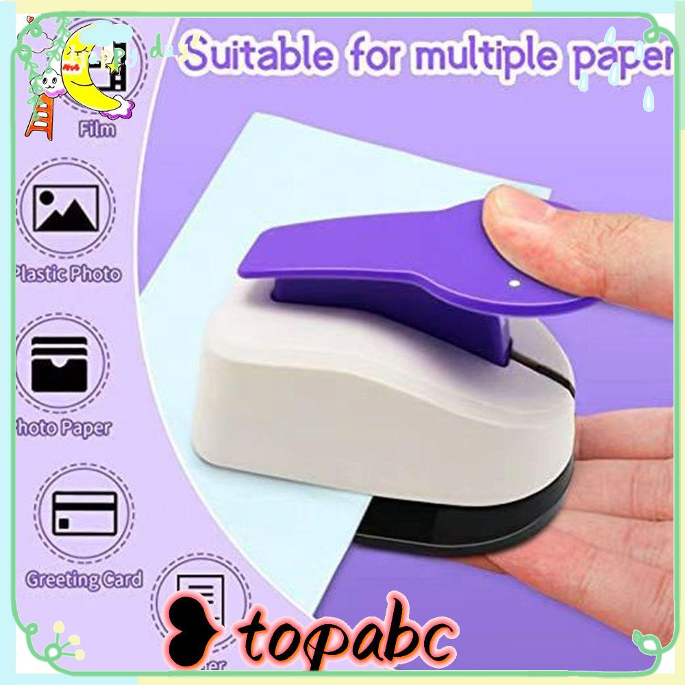 TOP Kartu Anting Card Punch Baru Plastik Logam Scrapbooking Kertas Punch