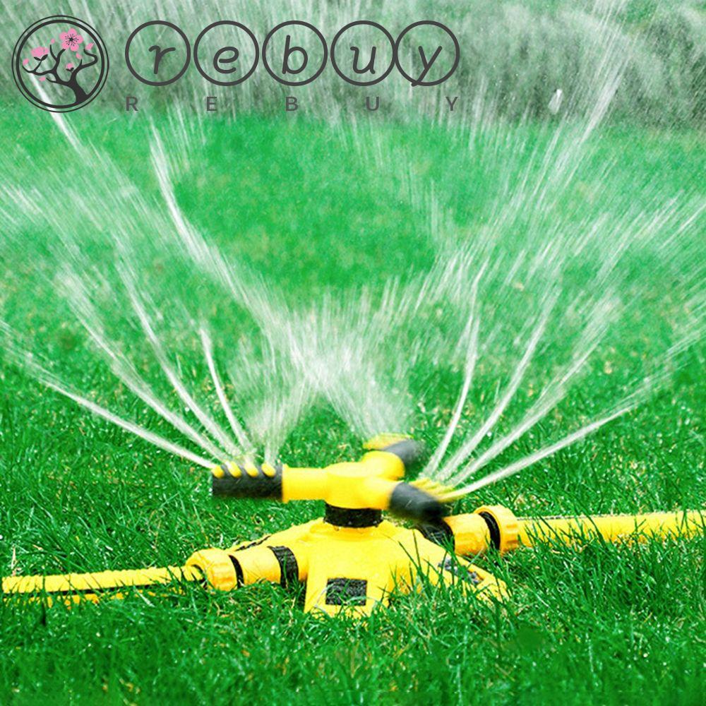 REBUY Sprinkler Rumput Untuk Pertanian Pendingin Stabil Perlengkapan Taman Terhubung Seri Nursery Irigasi Trigeminal Nozzle