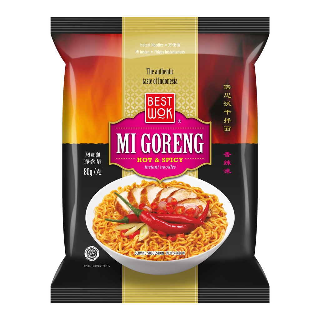 

BEST WOK MIE GORENG HOT & SPICY 85 GR