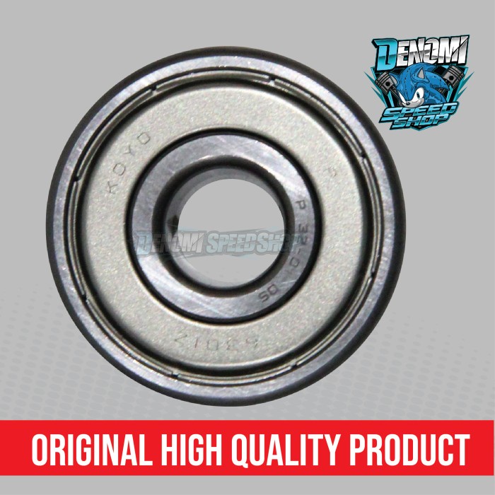 Bearing Laher Laker 6301 Tromol Roda Belakang Yamaha F1ZR FIZR F1Z FIZ R Force 1 Vega Jupiter Alfa Crypton Original YGP 93306-351Y3 Satuan