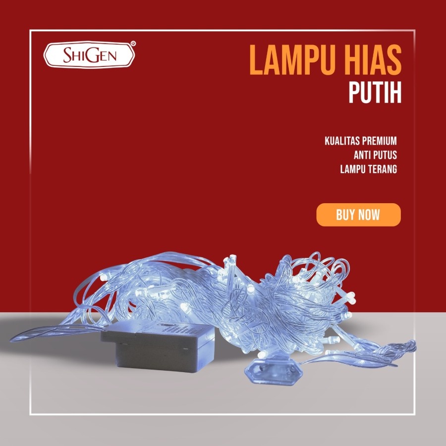 Lampu Hias / Lampu Natal ECO Shigen Premium NEW