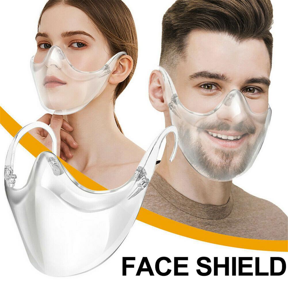 FACE SHIELD Akrilik Mulut Masker Mulut Acrylic MOUTH SHIELD Bening Anti Fog