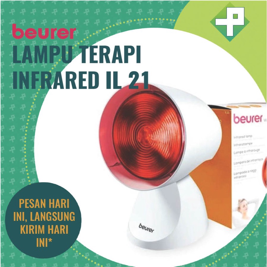 Lampu Terapi Infrared Beurer IL 21 150 Watt / Infrared Lamp Beurer