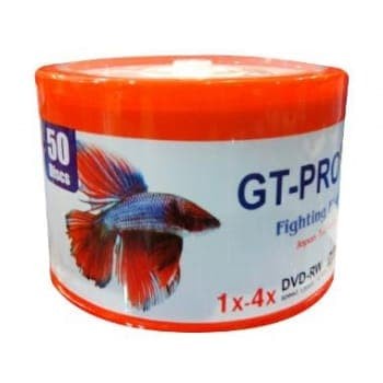 DVD-RW GT-PRO 1x-4x 4.7GB GT-PRO Fighting Fish Speed 120min 4.7GB