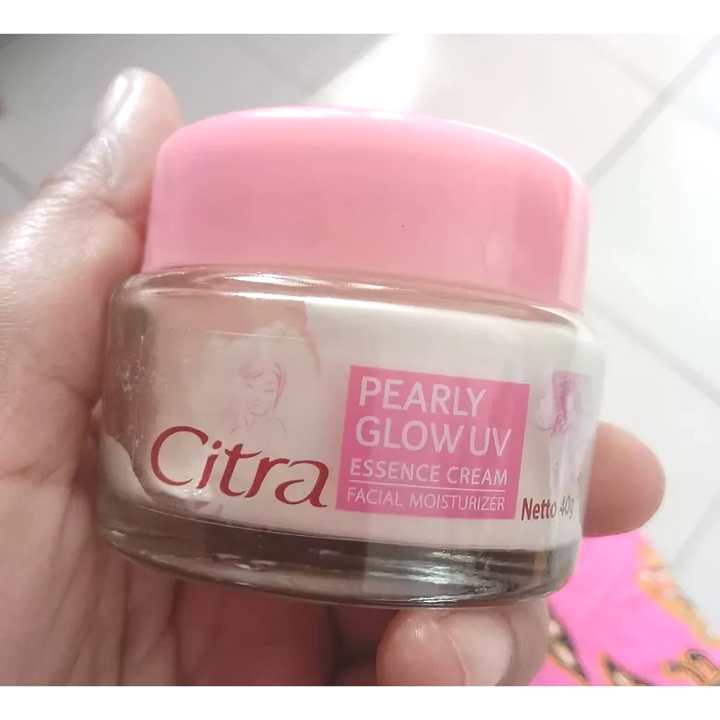 (PROMO) CITRA KRIM WAJAH PEARLY GLOW UV 40G / Face Cream Pearly Glow UV Citra / Asli Murah Aman BPOM