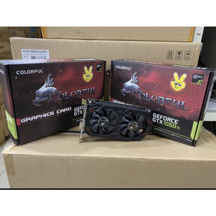 367COMP VGA COLORFUL GTX 1050TI 4GB DDR5