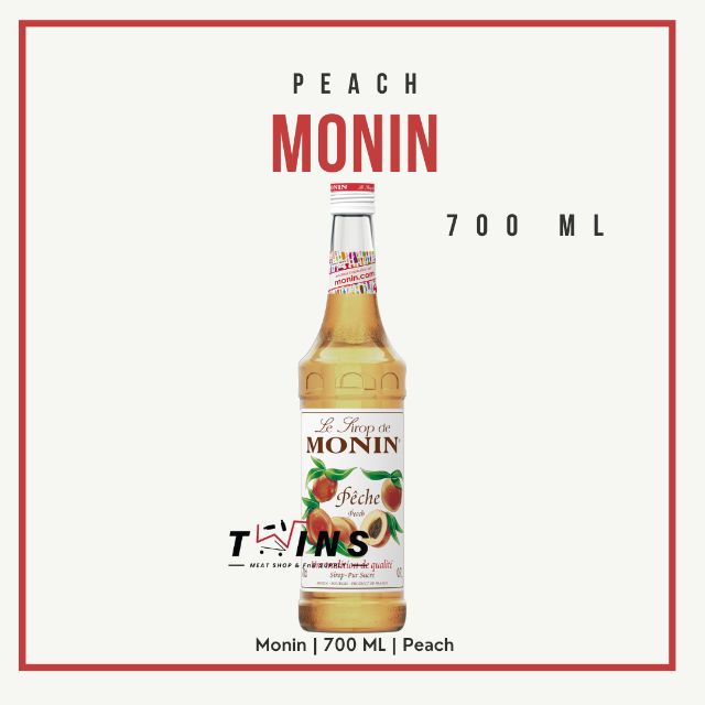 

MONIN SYRUP - PEACH 700 ML (70CL)