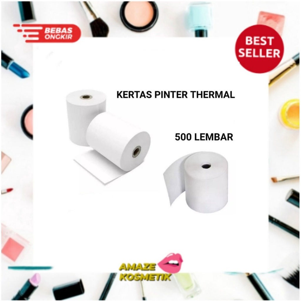

Stiker Thermal Lebar 100mm Panjang 150mm Isi 500 lembar - AMAZE KOSMETIK