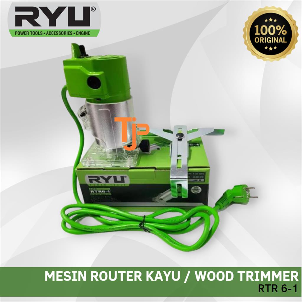 RYU MESIN ROUTER KAYU / WOOD TRIMMER RTR 6-1