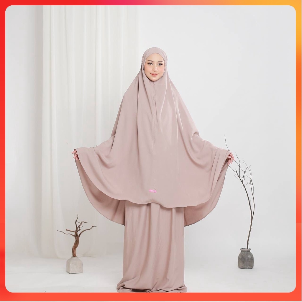 NAISHA OFFICIAL - Alanna 2 in 1 Mukena Rayon Premium