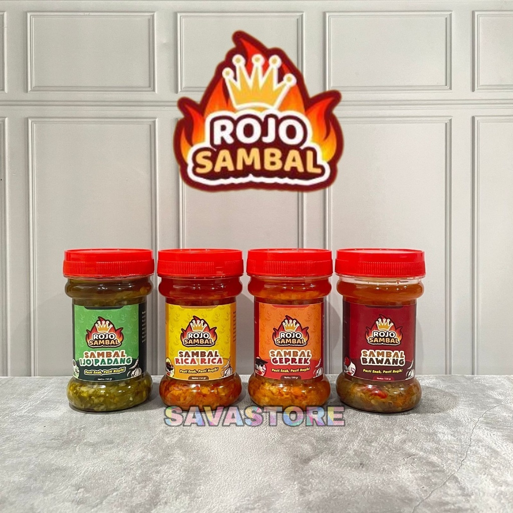 Sambal Rica Rica - Sambel Rica Khas Manado Rojo Sambal- Sambal Ijo - Sambal Bawang - Sambal Rica Rica - Nikmat Pedas