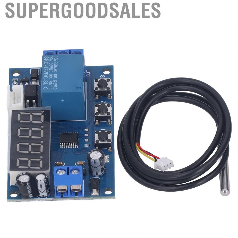 Supergoodsales Digital Temperature Control Board  Wide Voltage Operation PWM  Module 4 Wire Easy Installation for PC Alarm