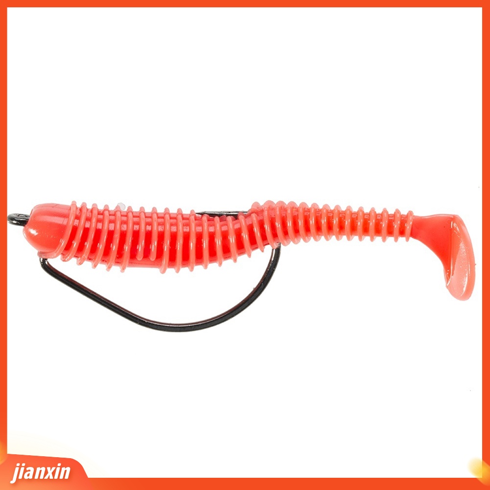 (In Stock) 30Pcs Kait Engkol Berduri Umpan Cacing Alat Pancing Luar Ruangan Tackle Aksesoris
