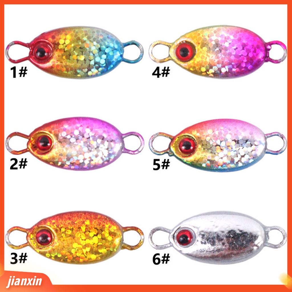 (In Stock) 12Pcs Umpan Ikan Umpan Mirip Hidup Menggoda Mini Simulasi Mata Ikan Tenggelam Memancing Umpan Untuk Angling