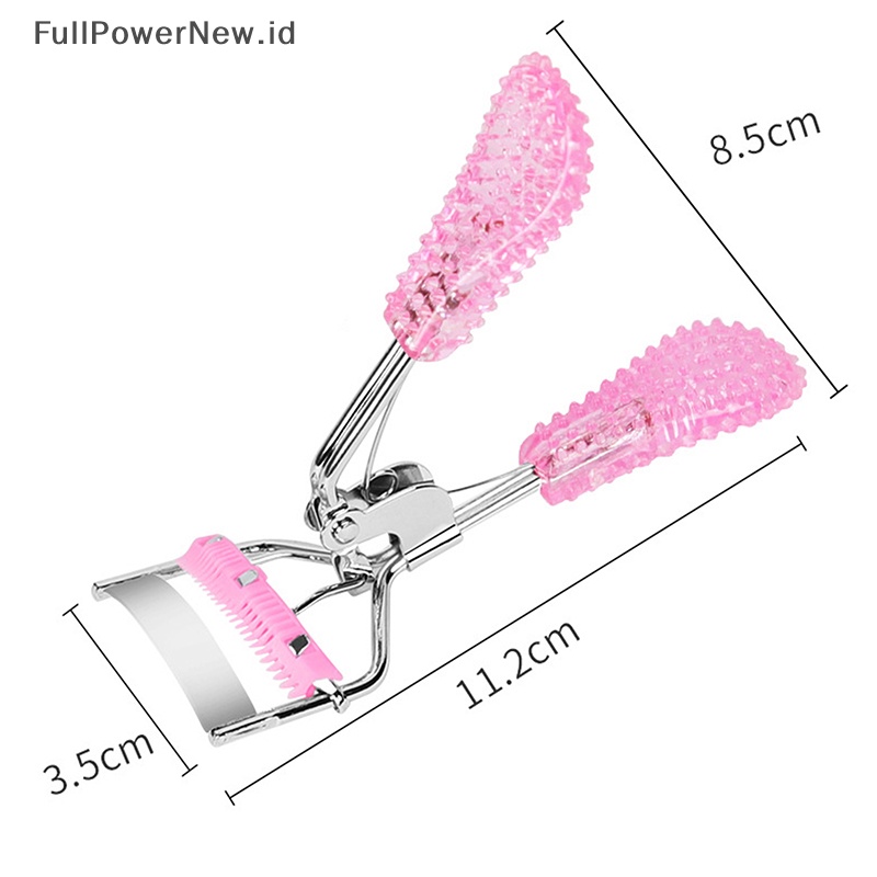 Power Eyelashes Curler with Comb Natural Effect Lash Comb Curler Memisahkan Bulu Mata ID