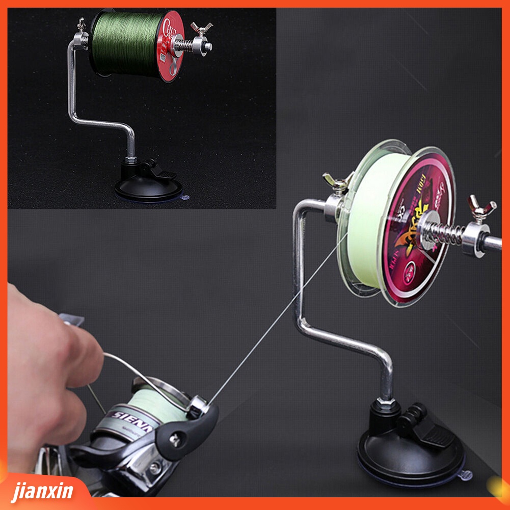 (In Stock) Gulungan Penggulung Tali Pancing Stainless Steel Portabel Spool Tackle Aksesoris Ikan