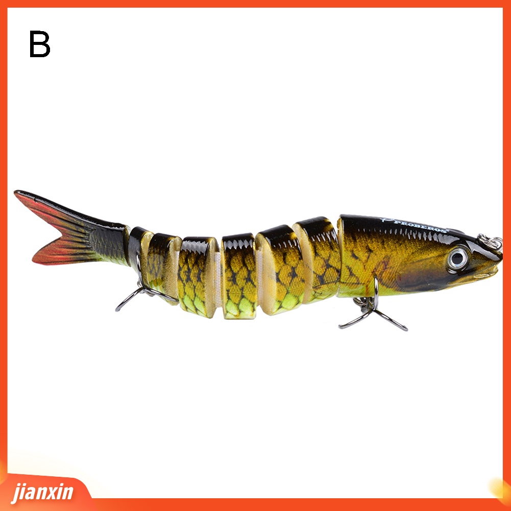 (In Stock) 13.2 cm Plastik Buatan Manusia Hidup Umpan Umpan Laut Memancing Alat Tackle
