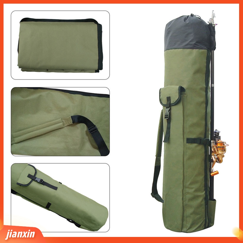 (In Stock) Kantong Tas Penyimpanan Alat Pancing Outdoor Nilon Portabel Multifungsi