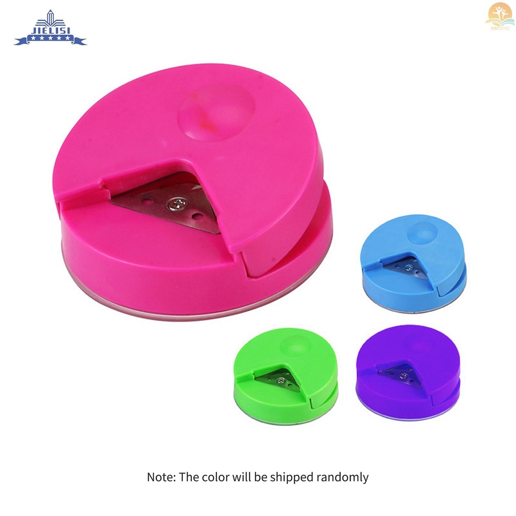 In Stock Corner Rounder Punch R4 Mini Portable Round Corner Trimmer Cutter 4mm Untuk Kerajinan Kartu Scrapbook Kertas Bungkus Stiker Foto Laminasi DIY Proyek