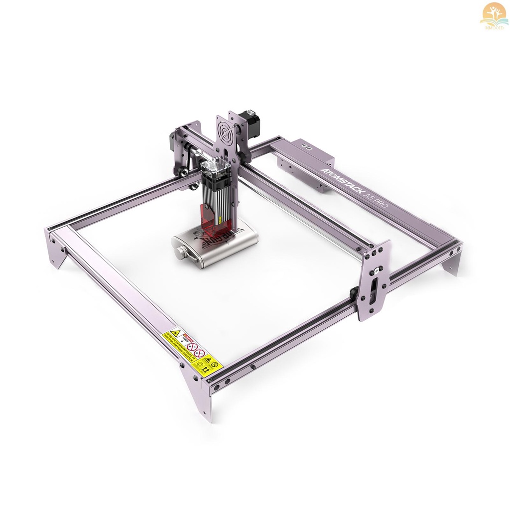 In Stock ATOMSTACK A5 Pro 40W Laser Engraver CNC Desktop DIY Mesin Pemotong Ukir Laser Dengan 410x400 Ukiran Area Titik Kompresi Pelindung Mata Tetap-Fokus Laser Pantat Cepat