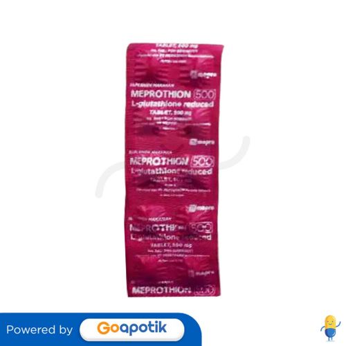 Meprothion 500 Mg Strip 10 Tablet