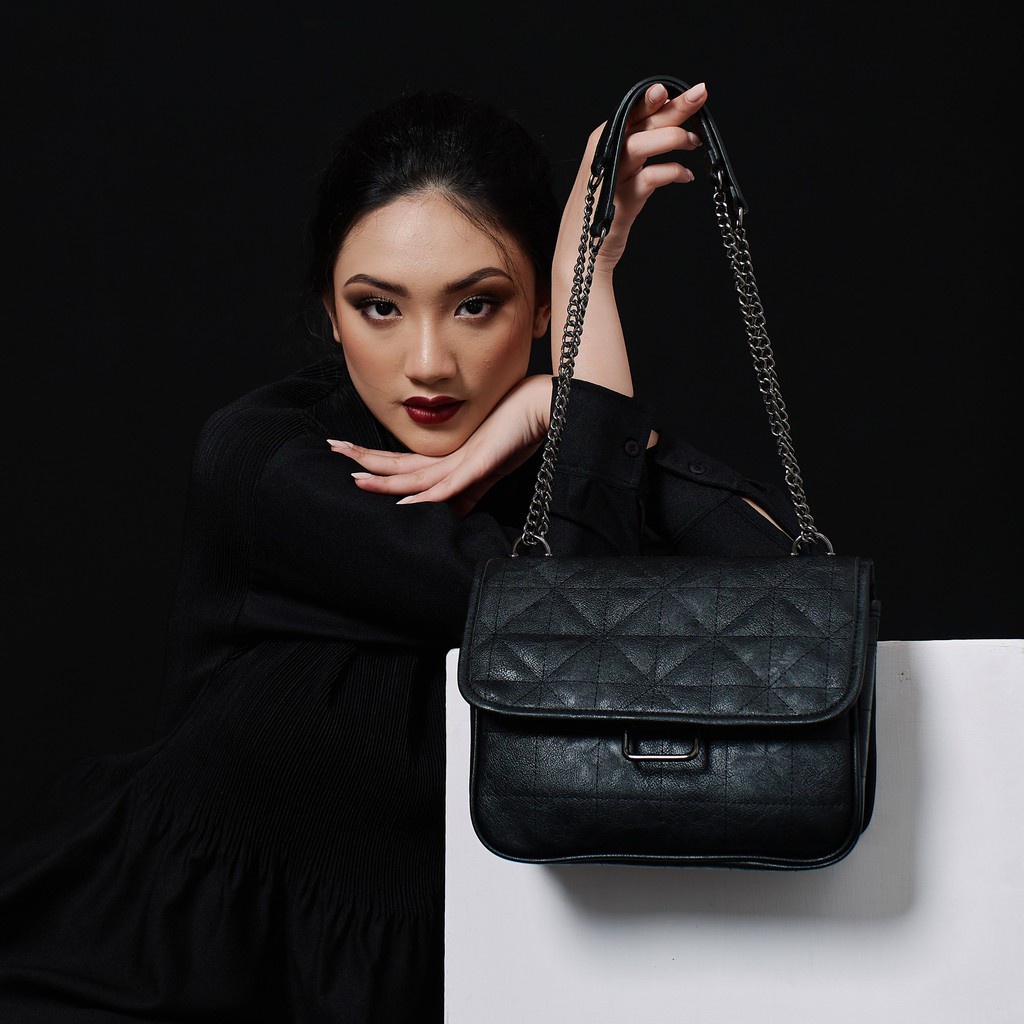 GIYOMI - Milan Bag / Tas Selempang / Tas Bahan Leather / Tas Wanita