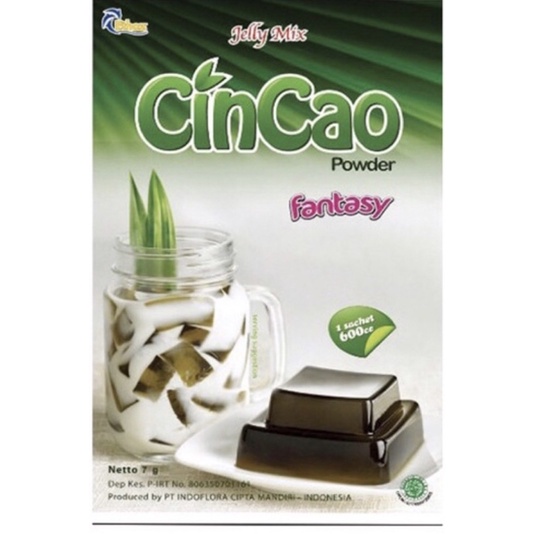 

Cincau Powder / Cincao Powder 7gr Jelly Mix Ethoz