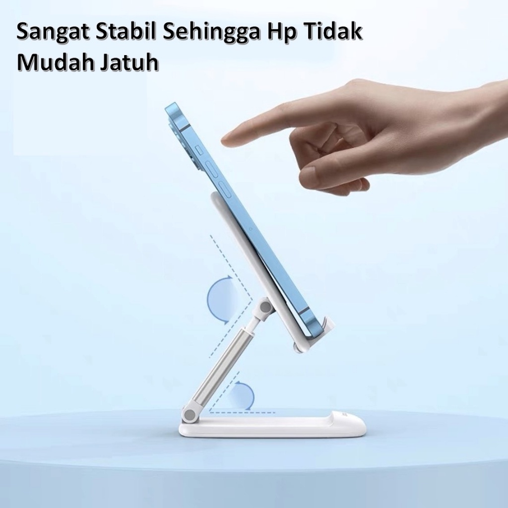 HO  Stand Holder Rotatable Dudukan Handphone Tablet Adjusstable Import Phone Holder HP Lipat 360° Universal Liftable Tablet Mobile Phone