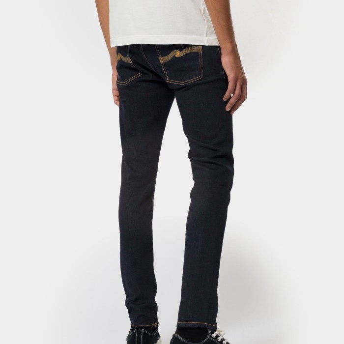 Nudie Jeans Skinny Lin Dry Deep Orange