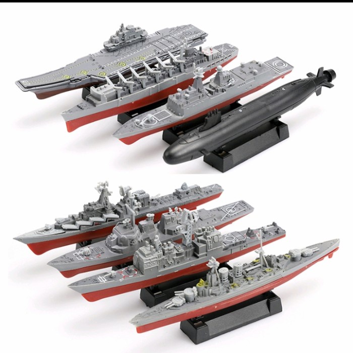 model kit kapal perang kapal induk kapal selam 4D military - sacramento