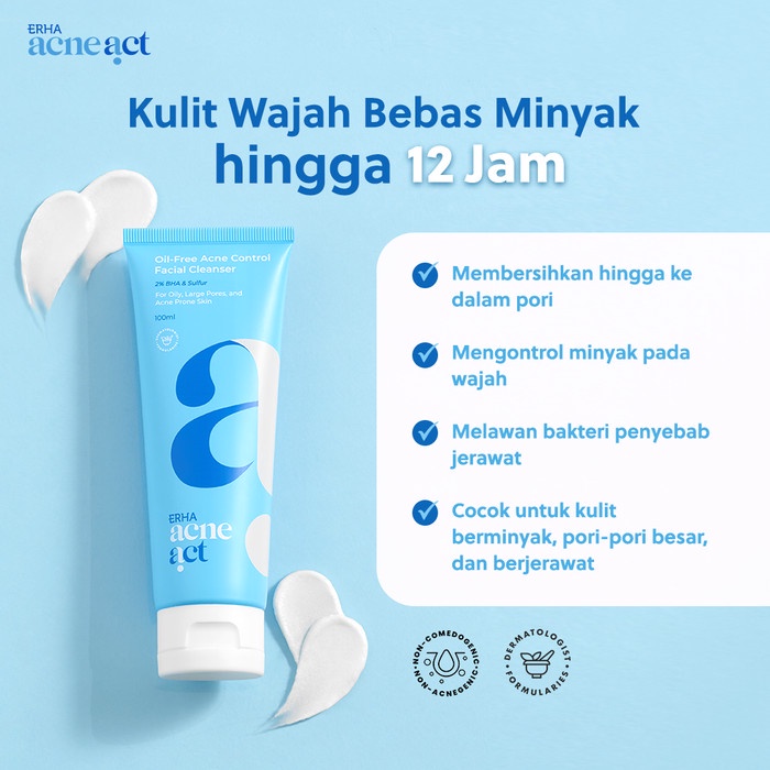 ERHA AcneAct Oil-Free &amp; Acne Control Cleanser