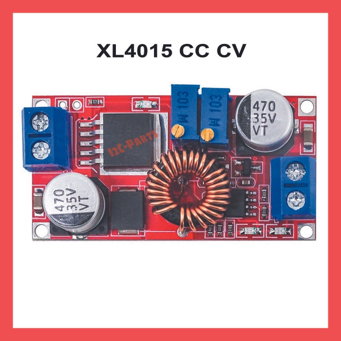 XL4015 CC CV Step Down Buck Converter DC 5A Adjustable Module RED