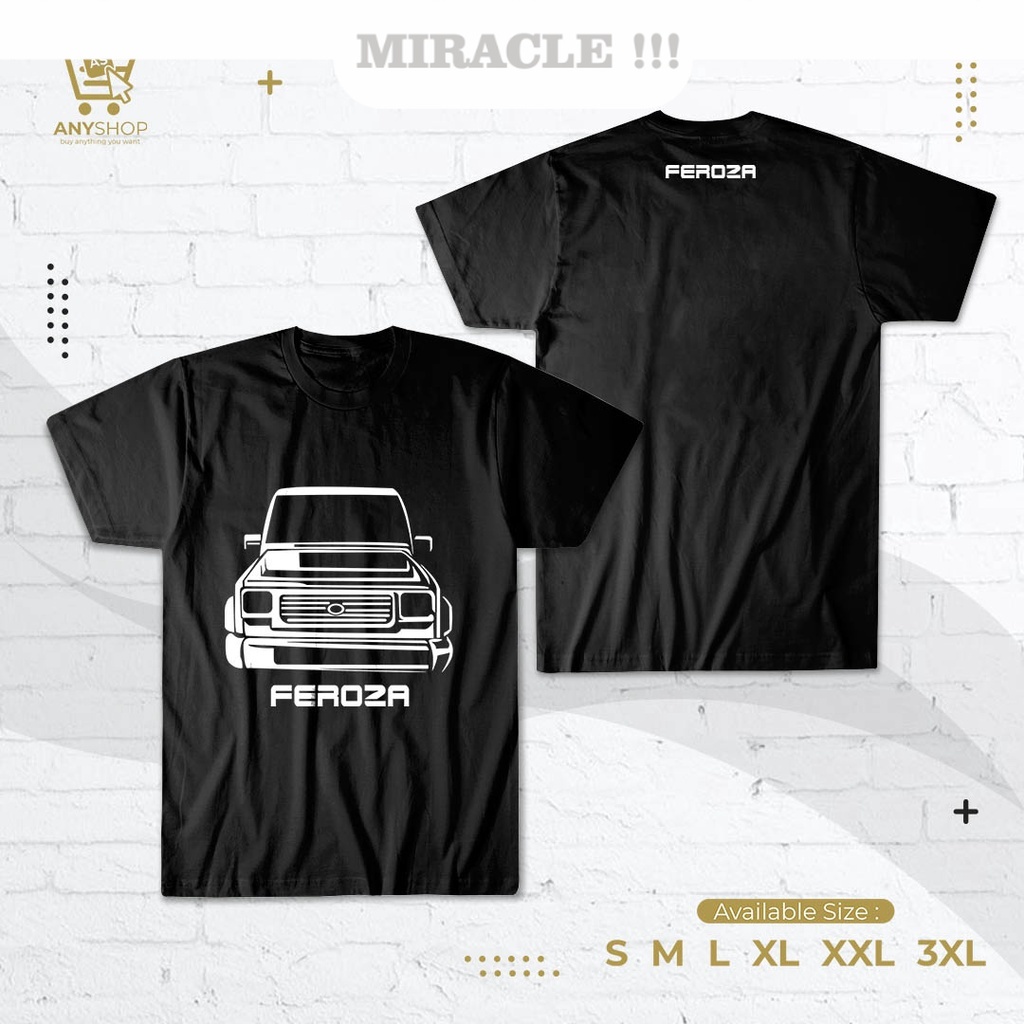 Kaos Baju Mobil Daihatsu Feroza Kaos Otomotif