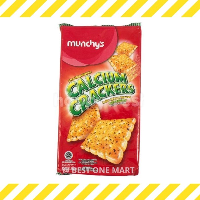 

[CJ] Munchy's Calcium Crackers / Biskuit Munchys Rasa Kalsium 320 g