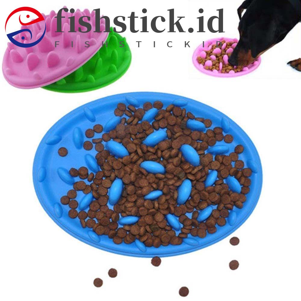 Fishstick Pet Bowl Portable Non-slip Feeder Dishes Wadah Makanan Untuk Anjing Kecil Besar Kucing Anjing Peralatan Makan Perlengkapan Hewan Peliharaan