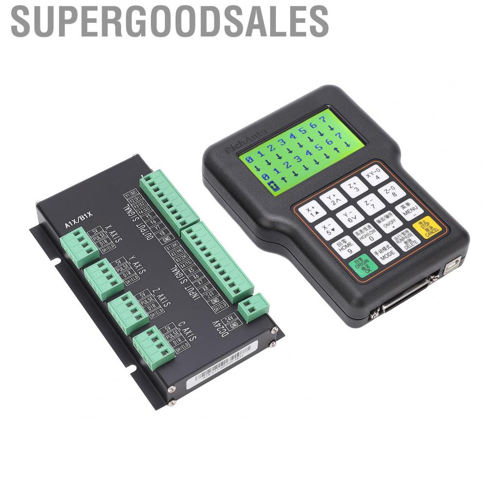 Supergoodsales CNC Control System  2 Modes Motion Controller Board Offline Operation 8 Core Processing CPU for Machine