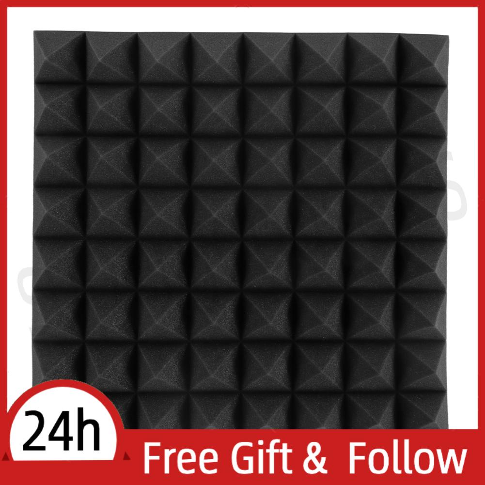 Supergoodsales Acoustic Foam Panel  Pyramid Easy To Install Thickened for Game Room