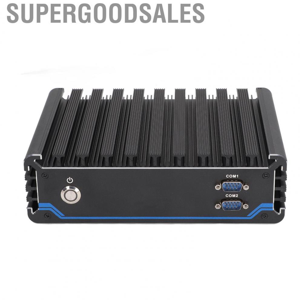 Supergoodsales Industrial   Quiet Heat Dissipation Metal Case PC Dustproof 4G 64G with MINI PCI E Slot for Automated Industry